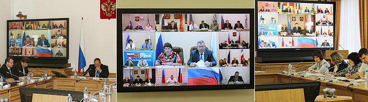 Участники заседания подробно обсудили готовность объектов ЖКХ и электроэнергетики к предстоящему отопительному сезону