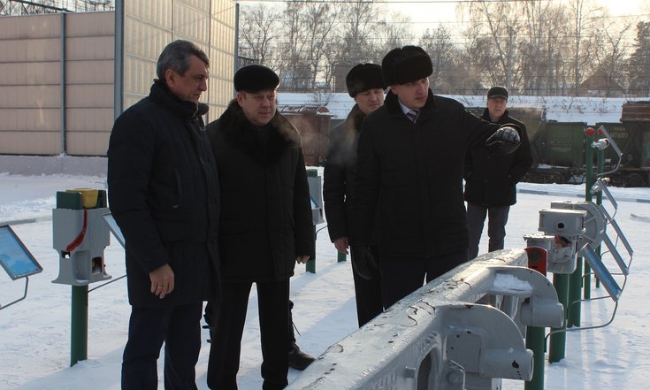Посещение объектов ЗСЖД