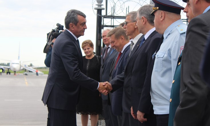 Прилет в Новосибирск