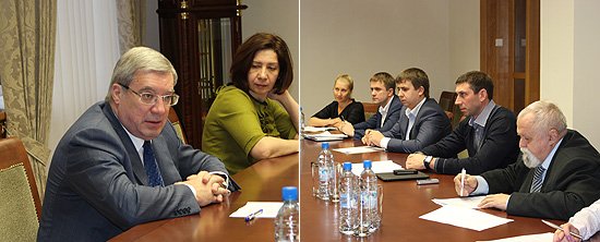 В ходе встречи с представителями отделений Общероссийской общественной организации малого и среднего предпринимательства «Опора России»