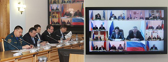 Николай Рогожкин обратил особое внимание участников совещания на подготовку к отопительному периоду военных городков Министерства обороны РФ