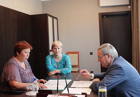 Виктор Толоконский провел личный прием граждан в приемной Президента Российской Федерации в Красноярском крае