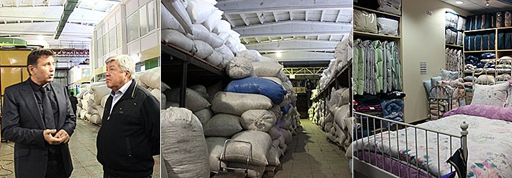 Николай Рогожкин ознакомился с производственным комплексом компании «Исток – Сибирские пуховые товары»