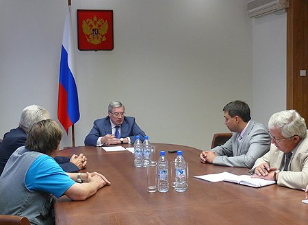 В ходе встречи с сопредседателями  Новосибирского регионального штаба Общероссийского народного фронта