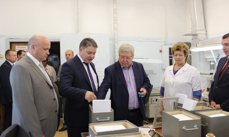 Осмотр производственных подразделений