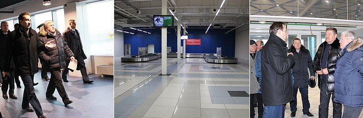 В воздушном контрольно-пропускном пункте ОАО «Аэропорт Толмачёво»