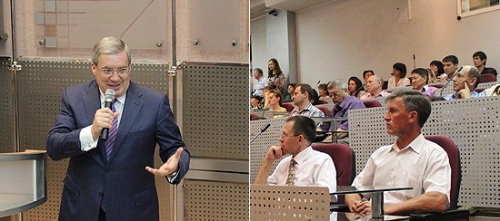 В ходе встречи с профессорско-преподавательским составом Забайкальского государственного университета