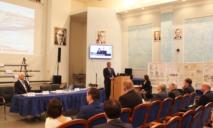 Посещение института нефтегазовой геологии и геофизики им. А.А.Трофимука СО РАН