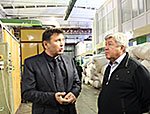 Полномочный представитель посетил компанию «Исток – Сибирские пуховые товары»