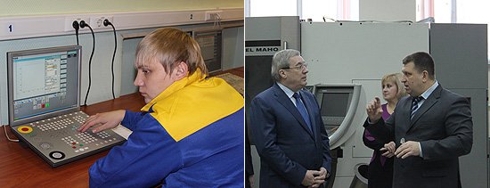 В ходе посещения Профессионального училища №1