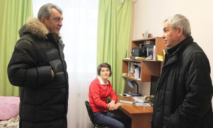 Посещение НГУ