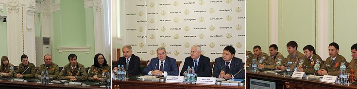 В ходе встречи с бойцами студенческих отрядов регионов Сибири