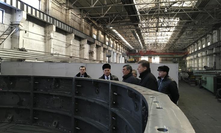 Посещение ПАО "Сиблитмаш"