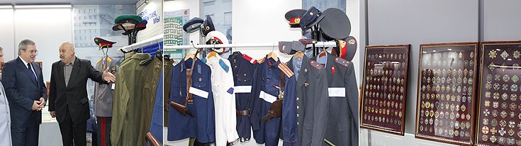 Полпред ознакомился с экспозицией музея ГУ МВД по СФО, который открылся  7 ноября