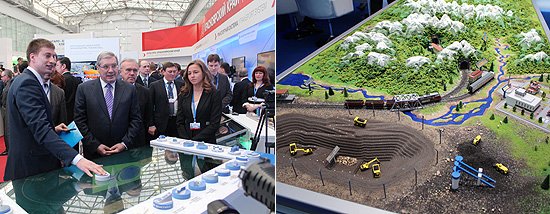 Виктор Толоконский призвал участников и гостей XI Красноярского экономического форума подробно ознакомиться с проектами развития территорий Сибири и Дальнего Востока, которые представлены на специальной выставке