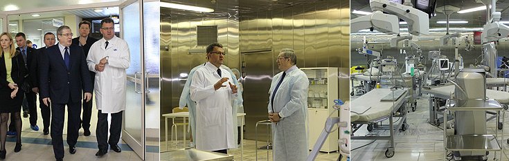 В операционном блоке