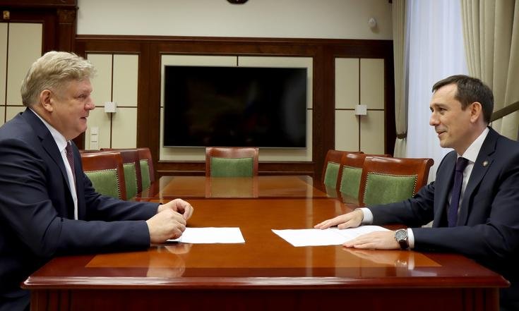 Рабочая встреча Д.Е.Шотт