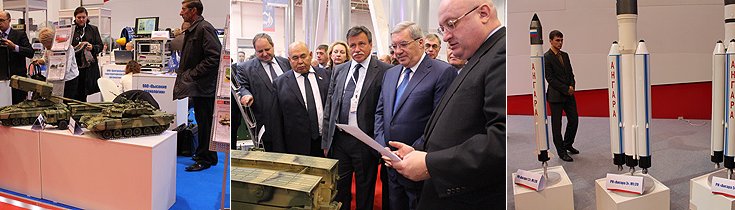 В ходе осмотра экспозиций выставки