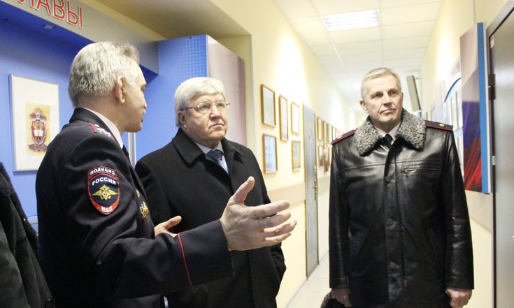 В ходе посещения Управления на транспорте МВД России по Сибирскому федеральному округу