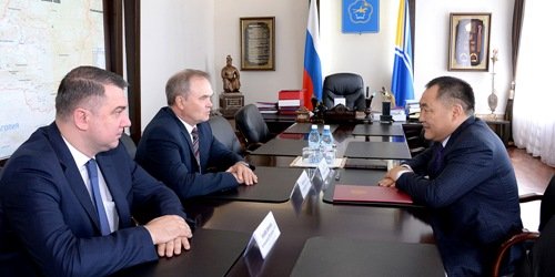 В ходе встречи с врио главы Республика Тыва Шолбаном Кара-оолом