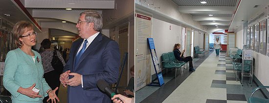 В ходе посещения медицинского объединения «Здоровье»