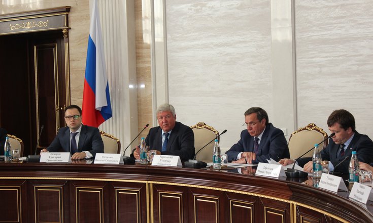 Во время окружного семинара-совещания по предварительным итогам реализации программы «Доступная среда 2011-2015 годов»