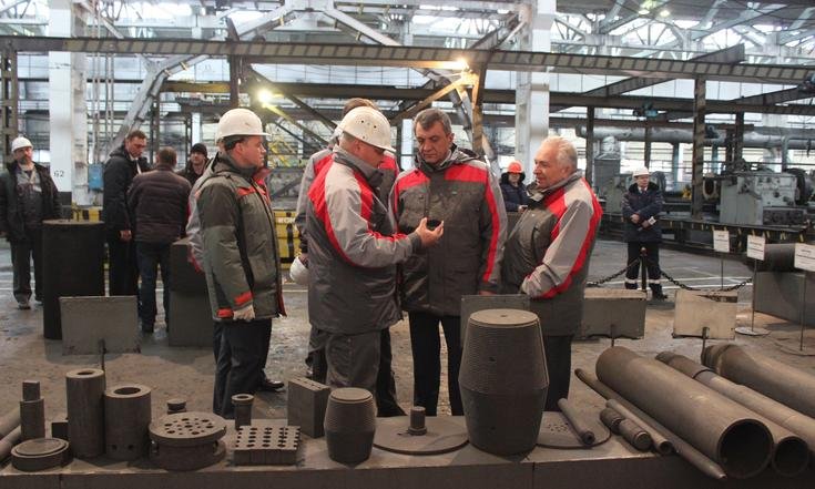 Посещение ЗАО «Энергопром-Новосибирский электродный завод»