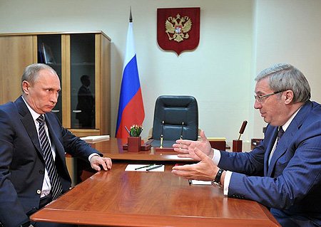 В ходе встречи использовано фото пресс-службы Президента России