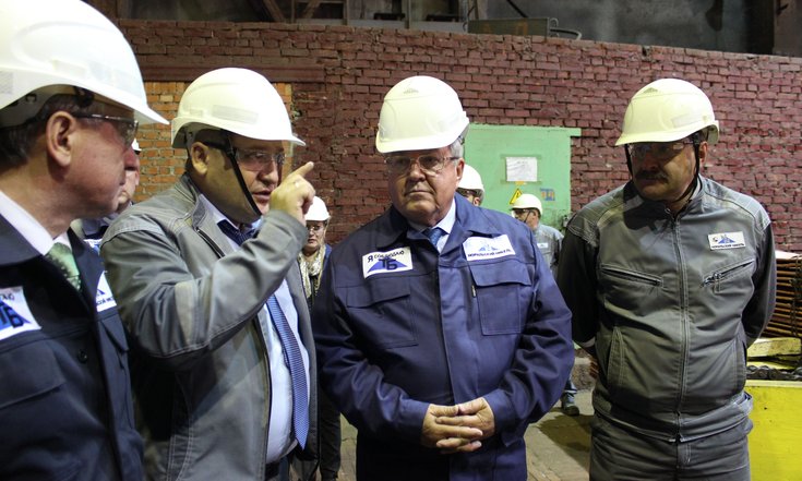 Посещение Медного завода в Норильске