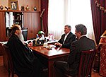 Полномочный представитель встретился с митрополитом Новосибирским и Бердским Тихоном
