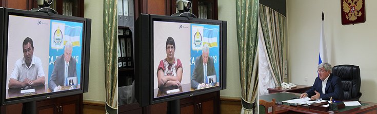 В ходе видеоприема граждан