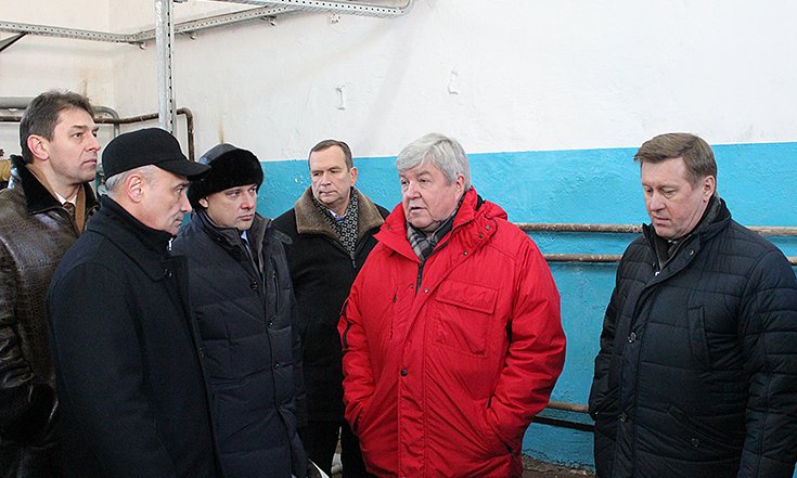 В ходе посещения котельной