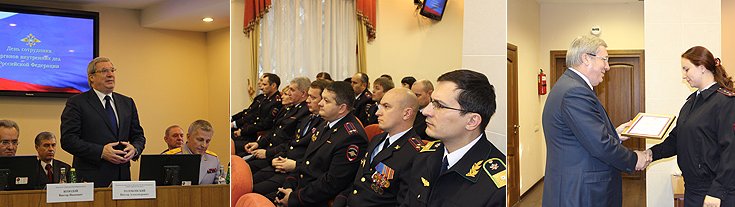 Виктор Толоконский поздравил специалистов Управления на транспорте МВД России по Сибирскому федеральному округу с профессиональным праздником