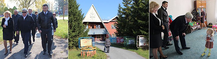 Николай Рогожкин осмотрел помещение организованной в санатории группы детского сада