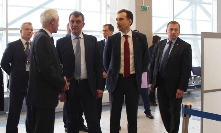Посещение Международного аэропорта Новосибирск (Толмачёво)
