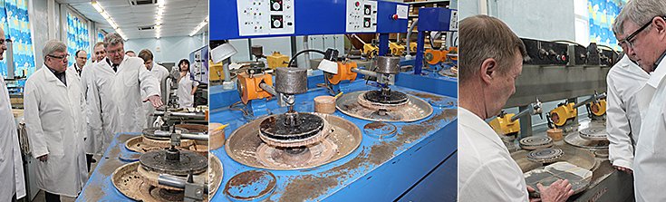 В производственных цехах ОАО «Швабе - Оборона и Защита»