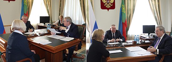 Во время личного приема граждан