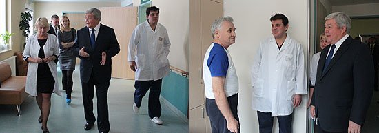 В ходе посещения Федерального центра нейрохирургии