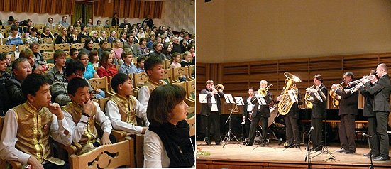 Перед молодыми исполнителями и зрителями выступили наставники и известные творческие коллективы