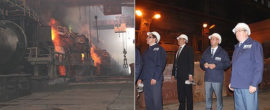 Виктор Толоконский ознакомился с деятельностью Заполярного филиала ОАО «ГМК «Норильский никель»