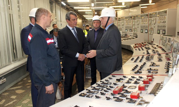 Осмотр объектов коммунальной инфраструктуры