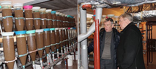 На ООО «Новосибирский рыбзавод» с руководителем предприятия Алексеем Джулаем