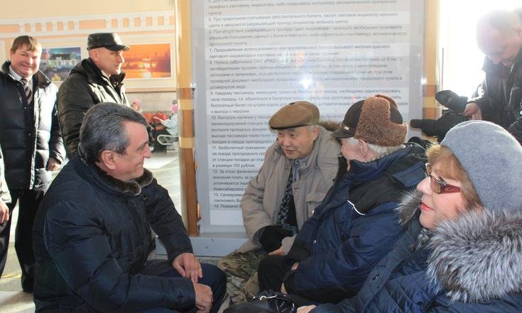 Посещение объектов ЗСЖД