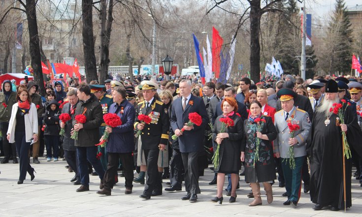 Митинг Монумент Славы