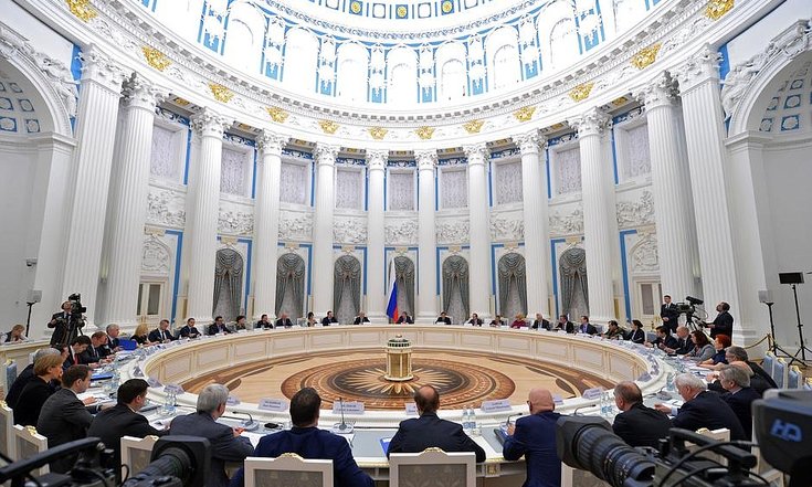 Заседание организационного комитета по проведению в России Года экологии (фото с сайта Администрации Президента РФ)