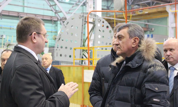 Посещение НАЗ им. Чкалова