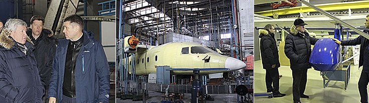 В цехах СибНИА