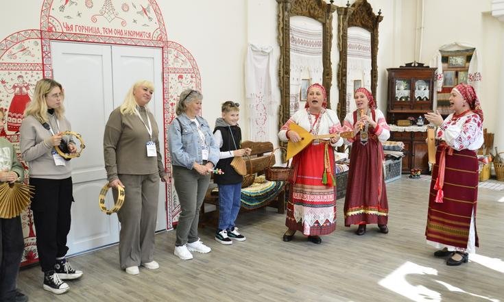 В Новокузнецке путешественники побывали в Центре традиционной русской культуры «Параскева Пятница»
