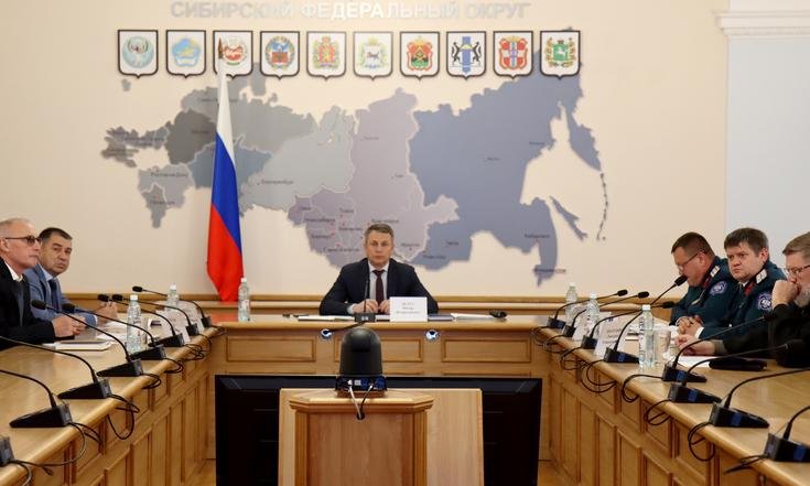Заседание окружной комиссии по делам казачества