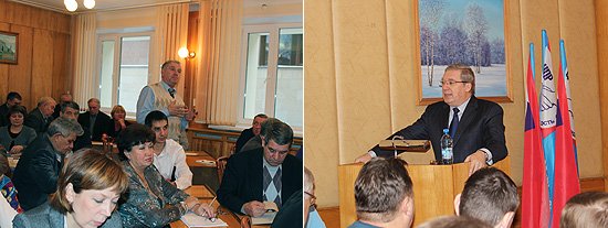 В ходе встречи с представителями профсоюзов